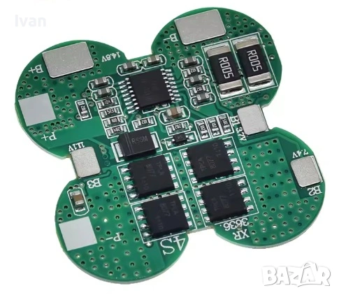 BMS защитен модул за Li-ion батерии 4S, 16.8V, 15A, снимка 3 - Друга електроника - 53997670