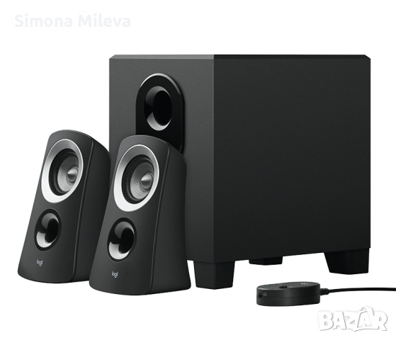 Аудио система, Logitech 2.1 Speaker System Z313, снимка 2 - Друга електроника - 52441630