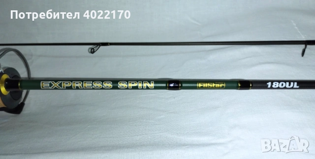 Спининг комплект Filstar Express Spin 1-7г с макара Mikado Sensual NG 2004FD с плетено влакно, снимка 3 - Такъми - 53809345