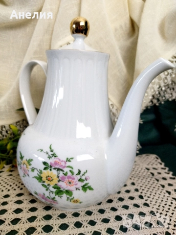 ГДР чайник цветен, снимка 3 - Други - 51504971