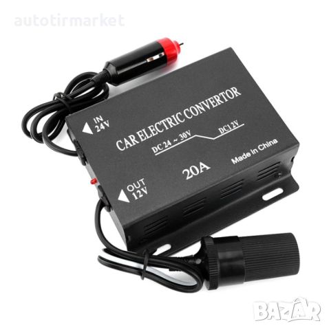 Конвертор 24V-12V 20A, снимка 1 - Друга електроника - 45906402