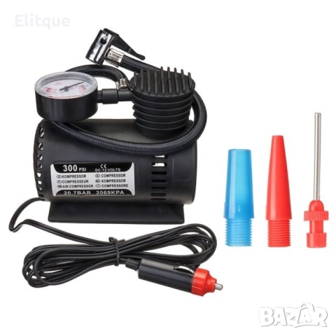 Високоскоростен компресор за помпане на гуми AUTO PUMP1, снимка 5 - Друга електроника - 52716661