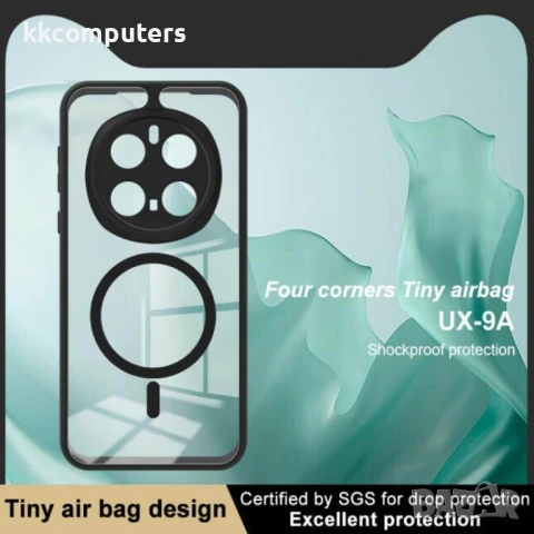 Honor Magic7 Pro 5G Удароустойчив IMAK2 MagSafe Силиконов Калъф и Протектор, снимка 7 - Калъфи, кейсове - 51366919