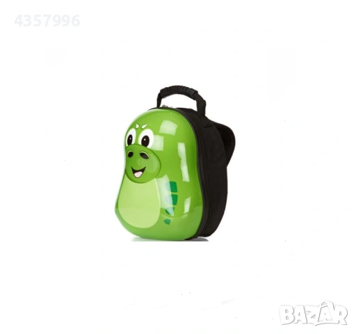Комплект куфар и раница Дино, За деца, Зелен , снимка 6 - Раници - 53282677