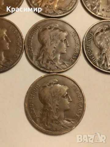 10 Сантима 1898-1917 г., снимка 12 - Нумизматика и бонистика - 51143738