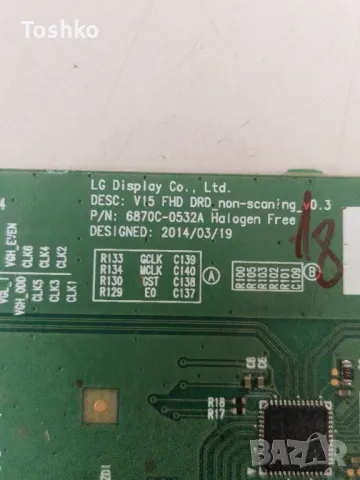 LG 43LK5900PLA EAX67703503(1.1) EBT65293809 EAX67264001(1.5) 6870C-0532A HC430DUN-SLTL1-A11X, снимка 10 - Части и Платки - 48981151