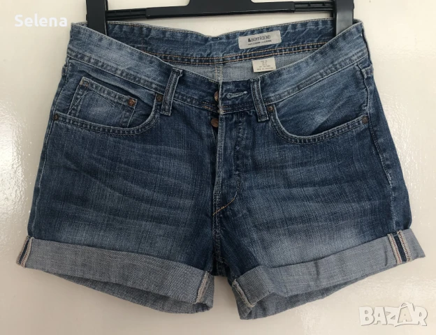 къси дънкови панталони H&M