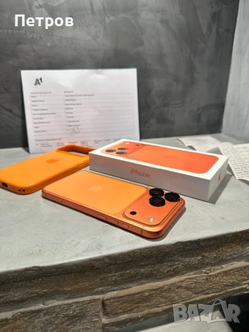 КАТО ЧИСТО НОВ Iphone 17 Pro Max Orange + 2г Гаранция, снимка 2 - Apple iPhone - 54281310