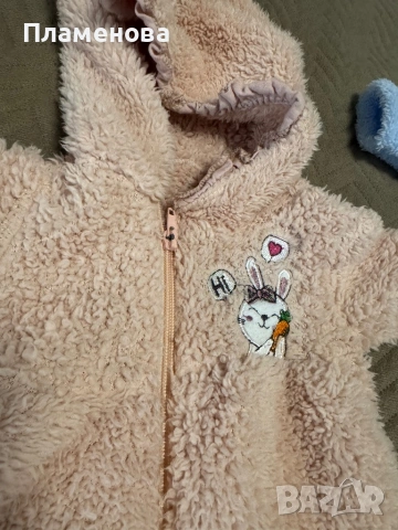 Бебешки зимни гащеризони 0-3 месеца, снимка 2 - Бебешки гащеризони - 53766815