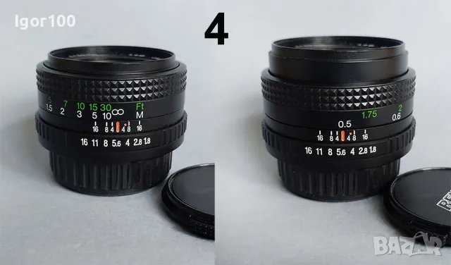 Обективи на PENTAX K mount - ръчен фокус, снимка 8 - Фотоапарати - 50427164