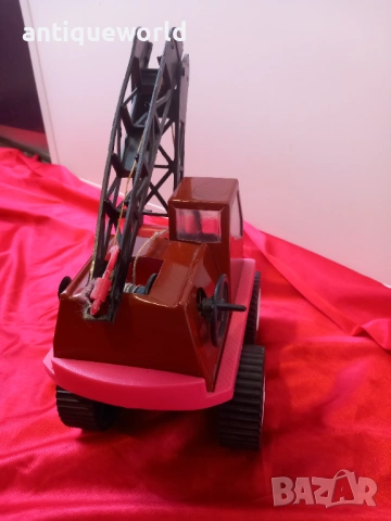 Колекционерска Соц Играчка КРАН, снимка 7 - Антикварни и старинни предмети - 54075381