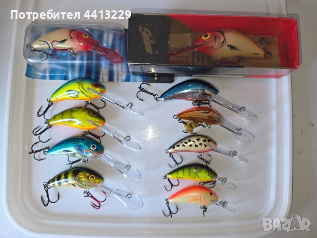 салмо хорнет, воблери уловисти