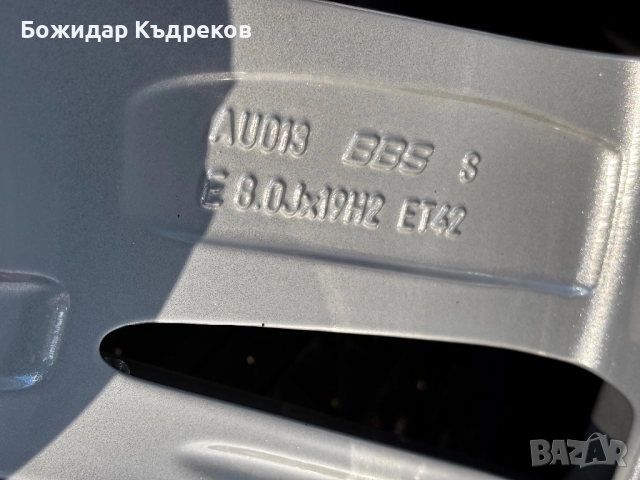 Оригинални от AUDI RS3 Джанти 19 за ауди 5X112, снимка 5 - Гуми и джанти - 52909381