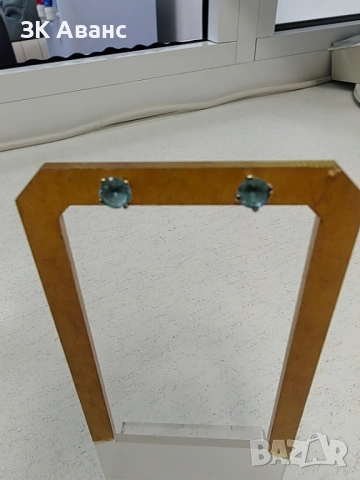 дамски златни обици - 1гр. 14К, снимка 2 - Обеци - 53350615