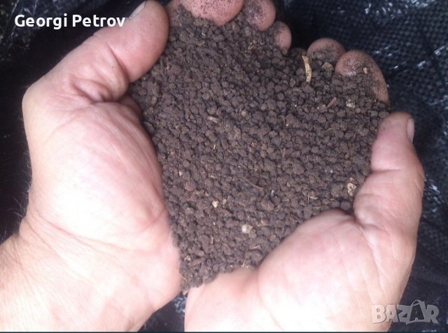 100% биотор от червен калифорнийски червей (3мм сито). Качествен тор -ТОП Цени!50литра -12лв! , снимка 6 - Тор и почвени смеси - 52102263