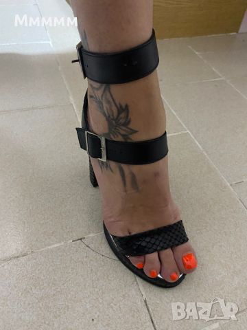 Сандали естествена кожа Bianki, снимка 2 - Дамски обувки на ток - 45767815