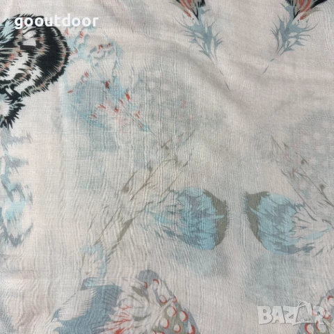 No brand принт шал на пера 84x184, снимка 3 - Шалове - 50909067