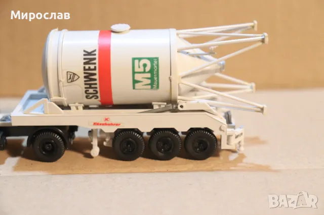 KIBRI ?? 1:87 H0 MERCEDES BENZ КОЛИЧКА МОДЕЛ КАМИОН, снимка 3 - Колекции - 49741546