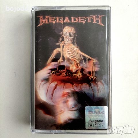 Megadeth , снимка 1 - Аудио касети - 46417155