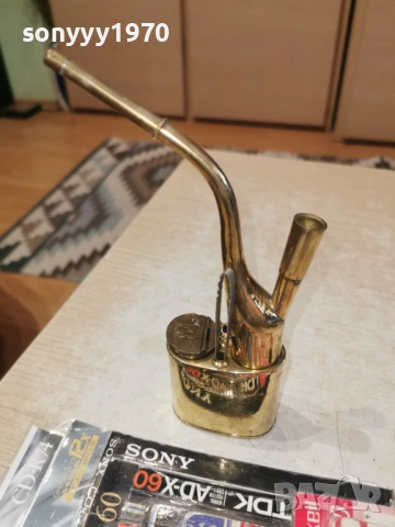 лула мед/месинг/златен цвят 0802261532, снимка 18 - Антикварни и старинни предмети - 53402431