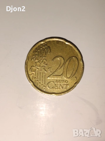 Евро Монета вижда се номинала., снимка 5 - Нумизматика и бонистика - 53056402