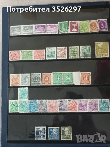 Пощенски марки от Немския райх 1876 - 1941г. и от Германия след Втората световна война, снимка 3 - Филателия - 53695968