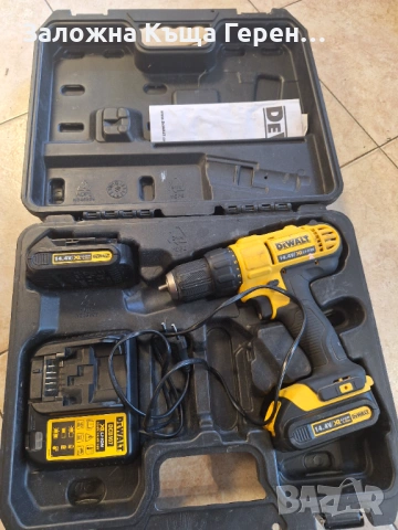 Винтоверт DeWalt DCD731, снимка 2 - Винтоверти - 53643435