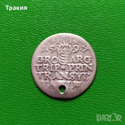 Полска сребърна монета на Сигизмунд, снимка 1 - Нумизматика и бонистика - 45520748