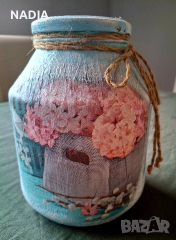 Декориран буркан