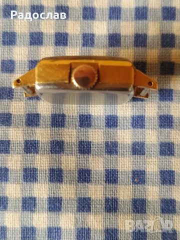 позлатен механичен  часовник Луч , снимка 4 - Дамски - 51931977