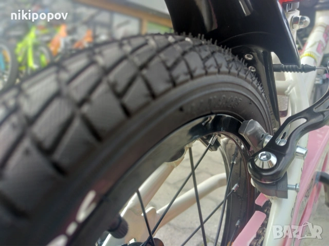 BYOX Велосипед 14" ROBO бял, снимка 7 - Велосипеди - 53759134