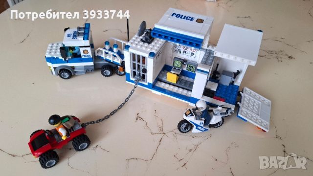 LEGO "Мобилен команден център"60139, снимка 1 - Конструктори - 45764694