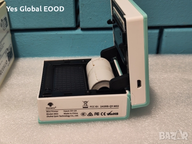 Phomemo M02 мини преносим термопринтер Bluetooth зелен, снимка 12 - Друга електроника - 51983989