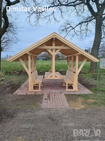 Градински къщи и беседки, снимка 16 - Дърводелски услуги - 53900315