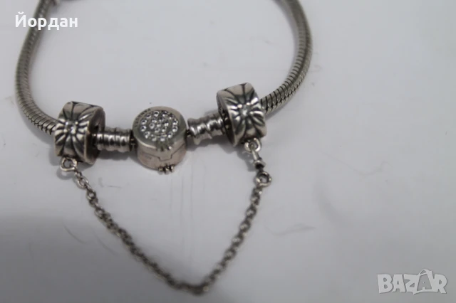 Дамска гривна ''Пандора/Pandora'', снимка 4 - Гривни - 50474443