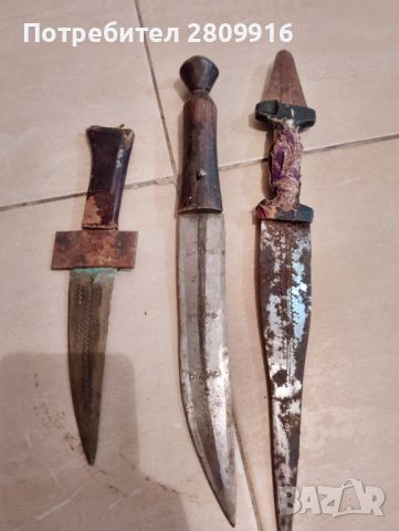 Лот от 3 арабски ножа, снимка 1 - Колекции - 46453290