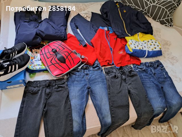 Детски дрехи, раници и маратонки. Benetton, Adidas, H&M, LC WAIKIKI , снимка 1 - Детски комплекти - 46406145