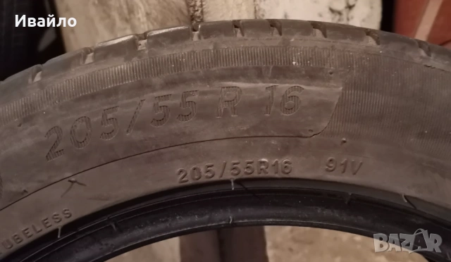 Продавам 4 броя Летни Гуми 205.55.16 на 1 сезон дот 2019 Мишелин , снимка 3 - Гуми и джанти - 54004600