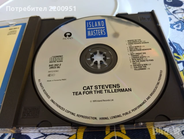 CAT STEVENS, снимка 5 - CD дискове - 50596252