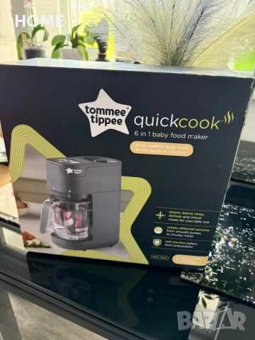 TOMMEE TIPPEE Уред за готвене на пара и блендер QUICK-COOK