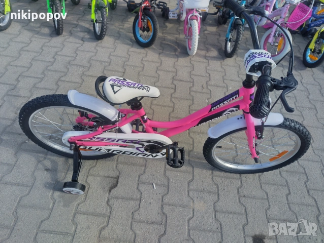 PASSATI Алуминиев велосипед 20" GUARDIAN розов, снимка 7 - Велосипеди - 53773213