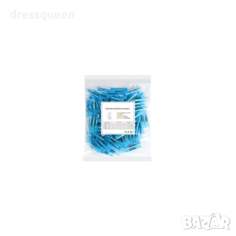 4636 Комплект цветен термосвиваем шлаух за кабели, 580 части, 600V – в органайзер, снимка 2 - Куфари с инструменти - 53653812