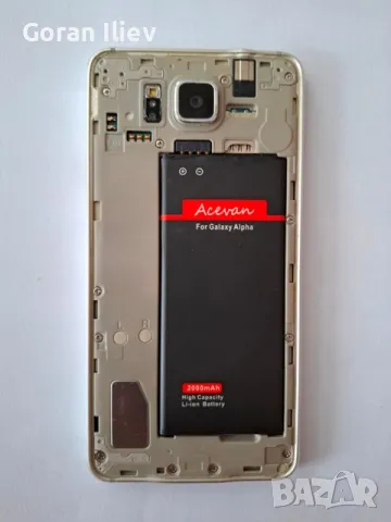 Смартфон Samsung Galaxy Alpha , снимка 3 - Samsung - 49210687