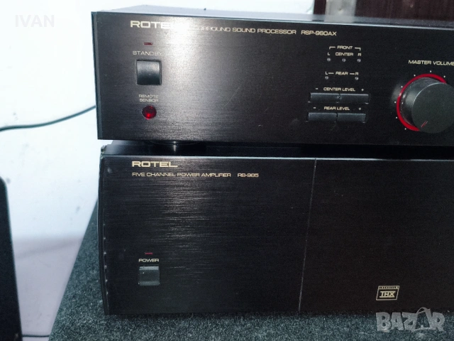 Продавам крайно стъпало и пред-rotel, снимка 3 - Ресийвъри, усилватели, смесителни пултове - 53988417