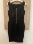 Черна рокля на Guess, размер L, нова с етикет, снимка 3