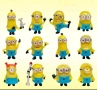 12 бр миньоните Minions миньони пластмасови фигурки играчки за игра и украса на торта фигурка, снимка 2
