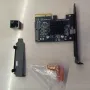 НОВ! USB-C към PCI-E 4X Express адаптер за карта за дънна платка, снимка 8