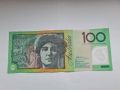 SCARCE. AUSTRALIA 🇦🇺 $ 100 DOLLARS ND.1999 год AL PREFIX , снимка 2