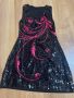 Къса рокля на паети размер S, снимка 1 - Рокли - 46030797