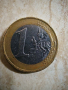 1 Евро Италия 2003 с дефект, снимка 2